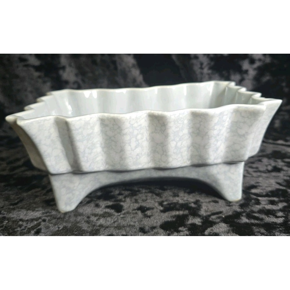 Vintage Mid-Century Modern USA Pottery Rectangular Planter "USA 5001"